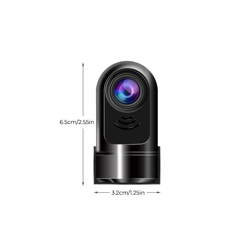 1080P HD 360° besisukanti mini kamera