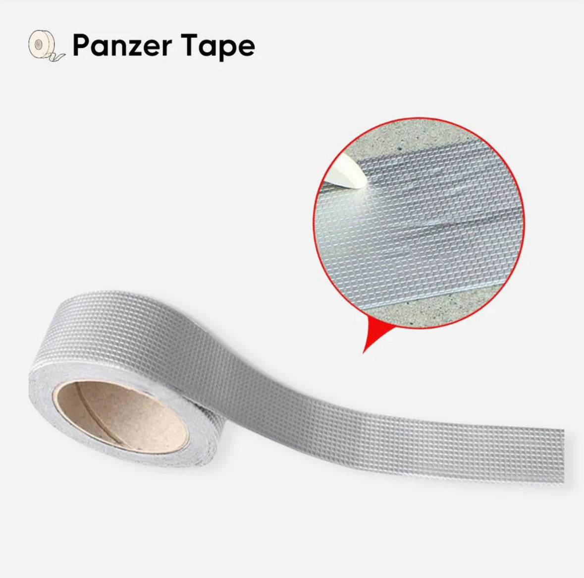 "Panzer Tape" lipni aliuminė juosta