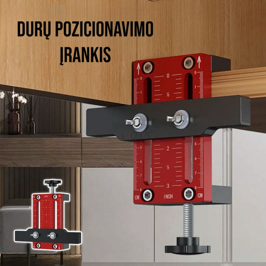 Kabinetų Durų Pozicionavimo Įrankis: Tikslumas ir Patogumas Jūsų Rankose 🛠️